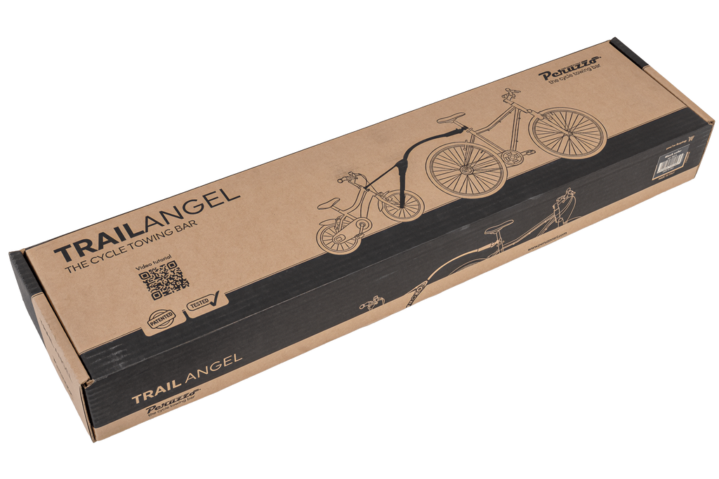 Trail Angel - Trekstang voor kinderfiets (zwart)