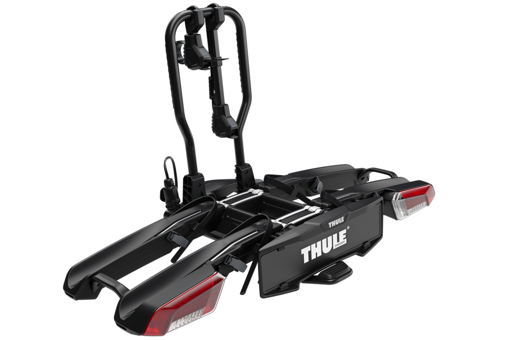 Thule EasyFold 3 - opvouwbare fietsendrager voor op de trekhaak, geschikt voor 2 fietsen (944100)