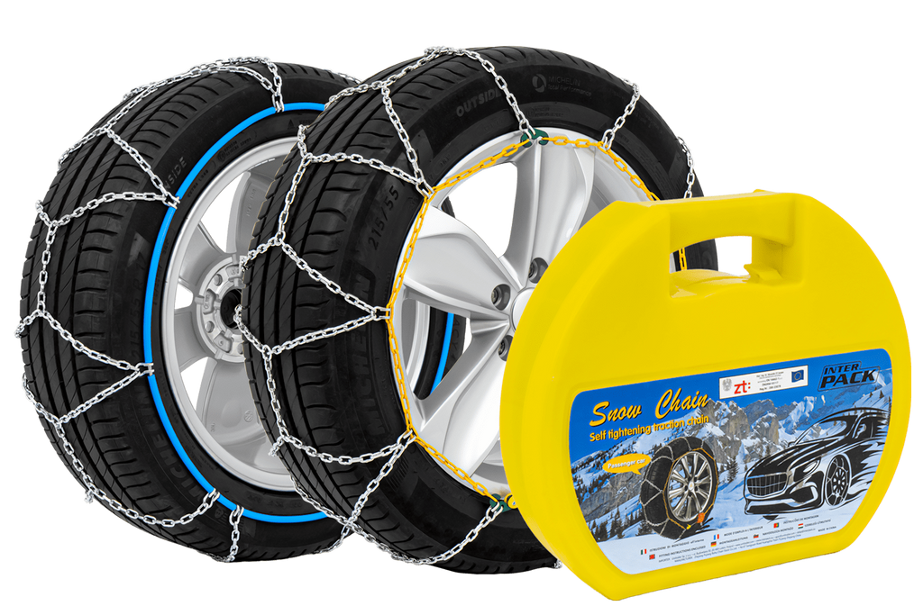 Inter Pack KNS 130 sneeuwkettingen - 9 mm met zelfspannende inrichting