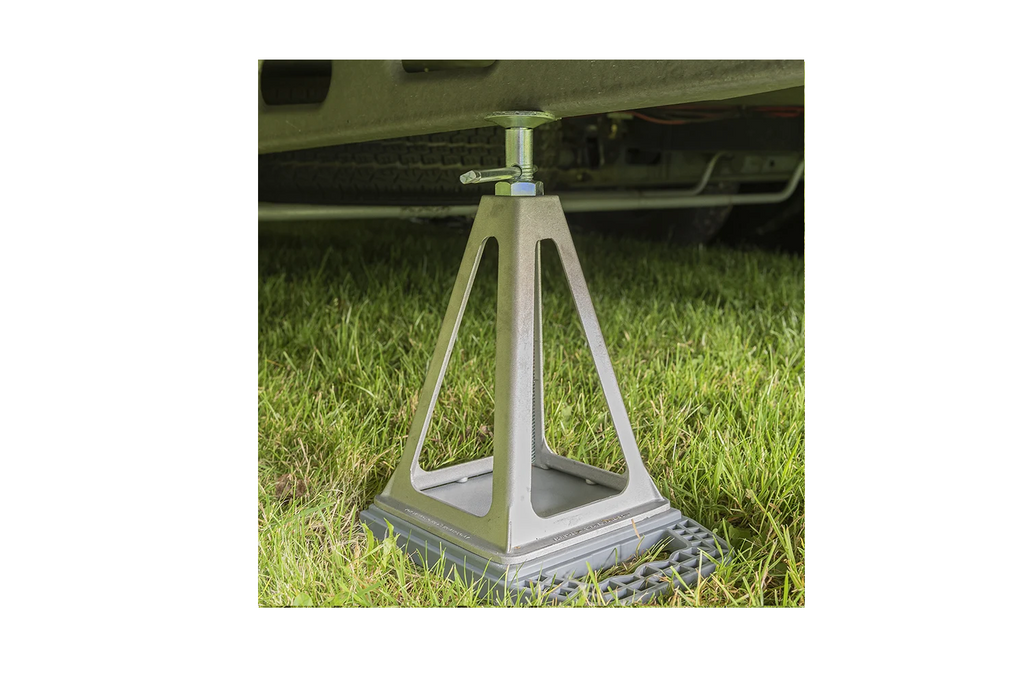 Set van vier uitschuifbare steunen ProPlus 360803 stabilisator voor aanhangers 3600kg 430mm