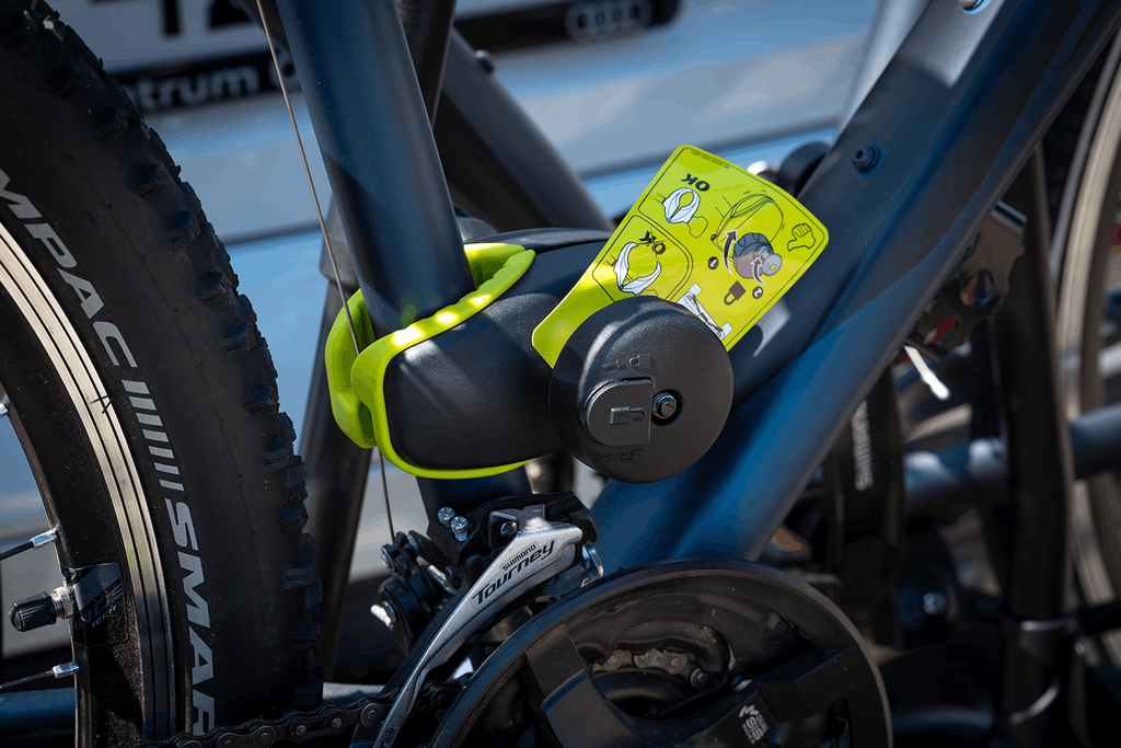 Inter Pack Trio 13-polige fietsendrager voor op de trekhaak