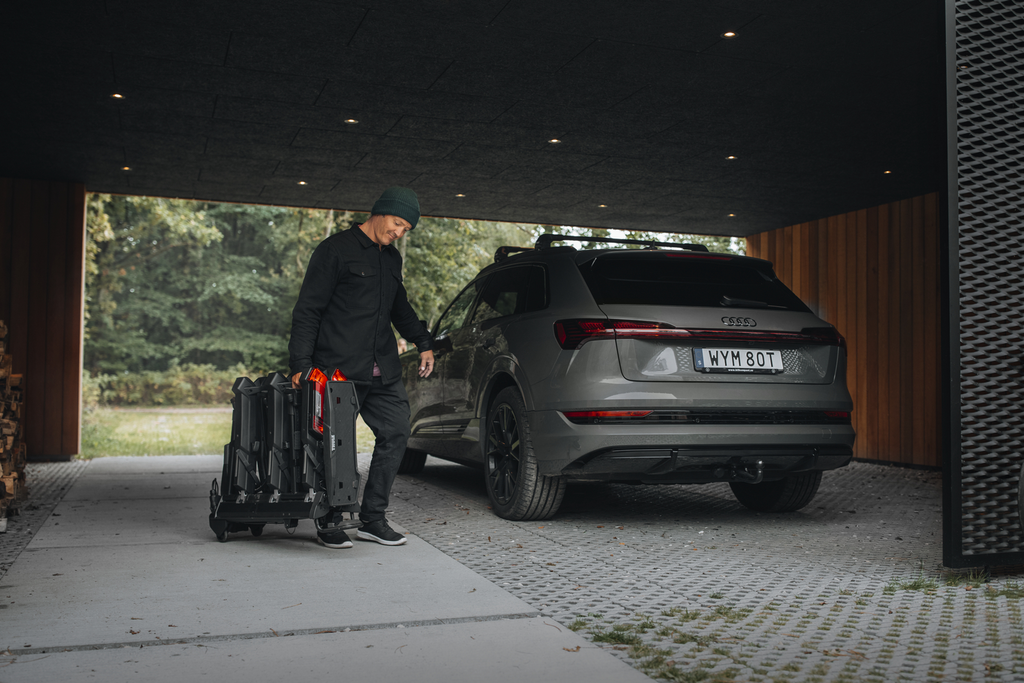 Thule Epos - opvouwbare fietsendrager voor op de trekhaak, geschikt voor 3 fietsen (979100)