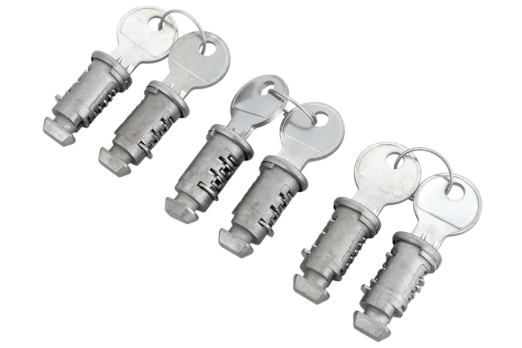 Set universele sloten en sleutels (6 stuks)