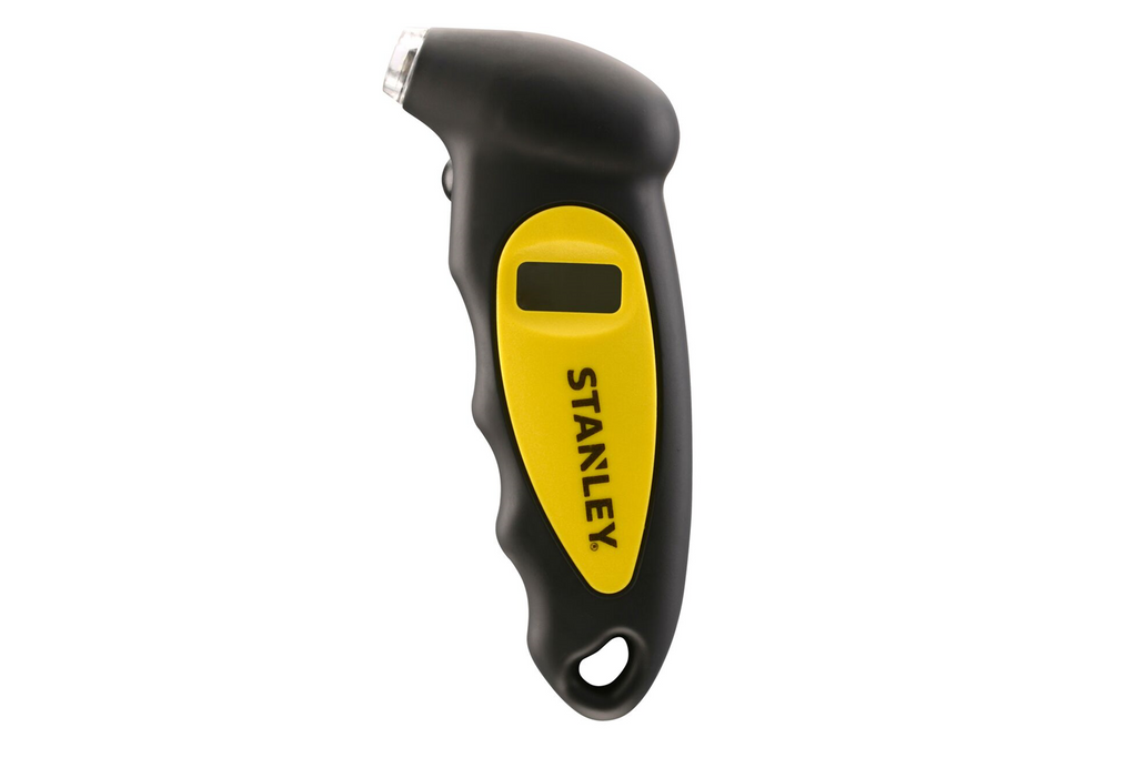 STANLEY digitale bandenspanningsmeter voor auto's, meetbereik 0-6,2 bar.