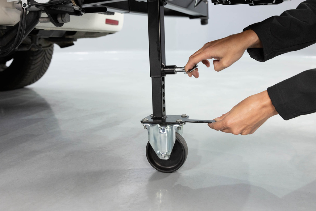 Towbox V3 Camper lang zwart - bagagebox voor op de trekhaak