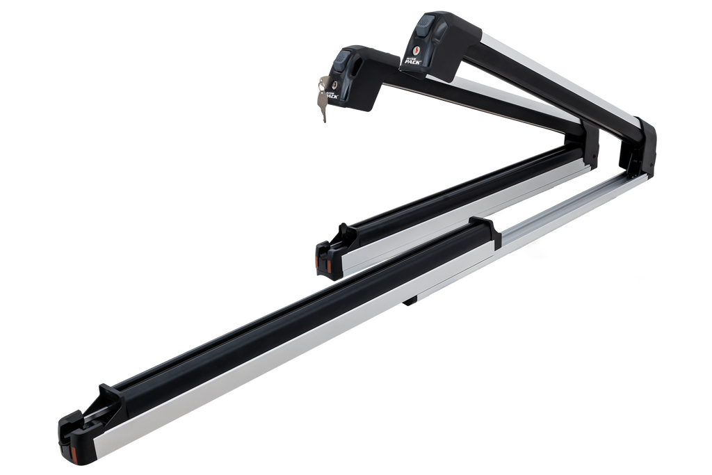 Inter Pack Frostline 6 - uitschuifbare aluminium houder voor 6 paar ski's of 4 snowboards
