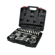 YATO YT-25412 lager- en busonderhoudsset, 31 stuks.