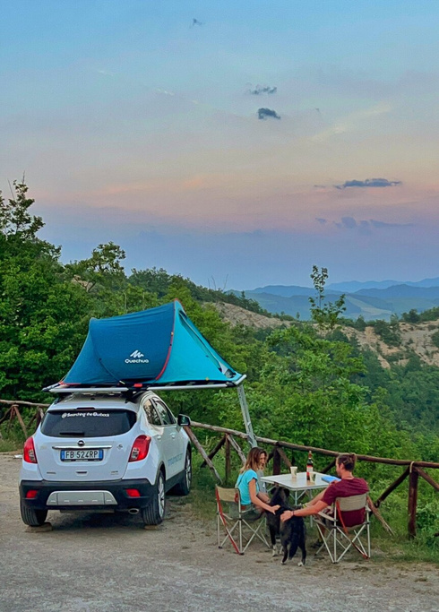 Dakplatform voor CampUp-tent - Karma 50.130