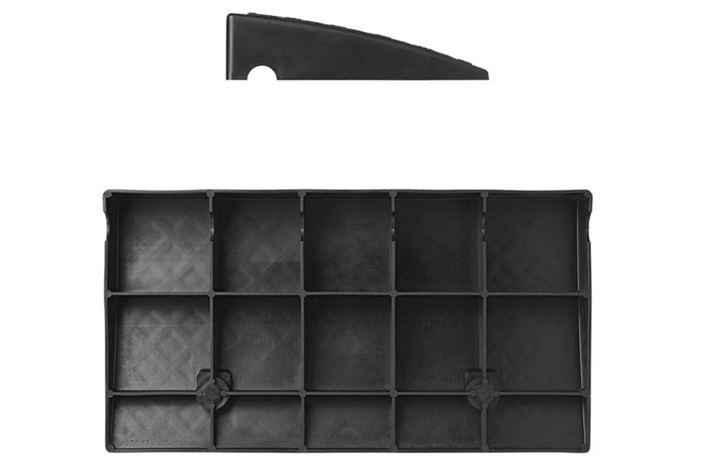 Set van twee ProPlus 361570 oprijplaten, rubberen oprijplaten 7 cm, 3000 kg
