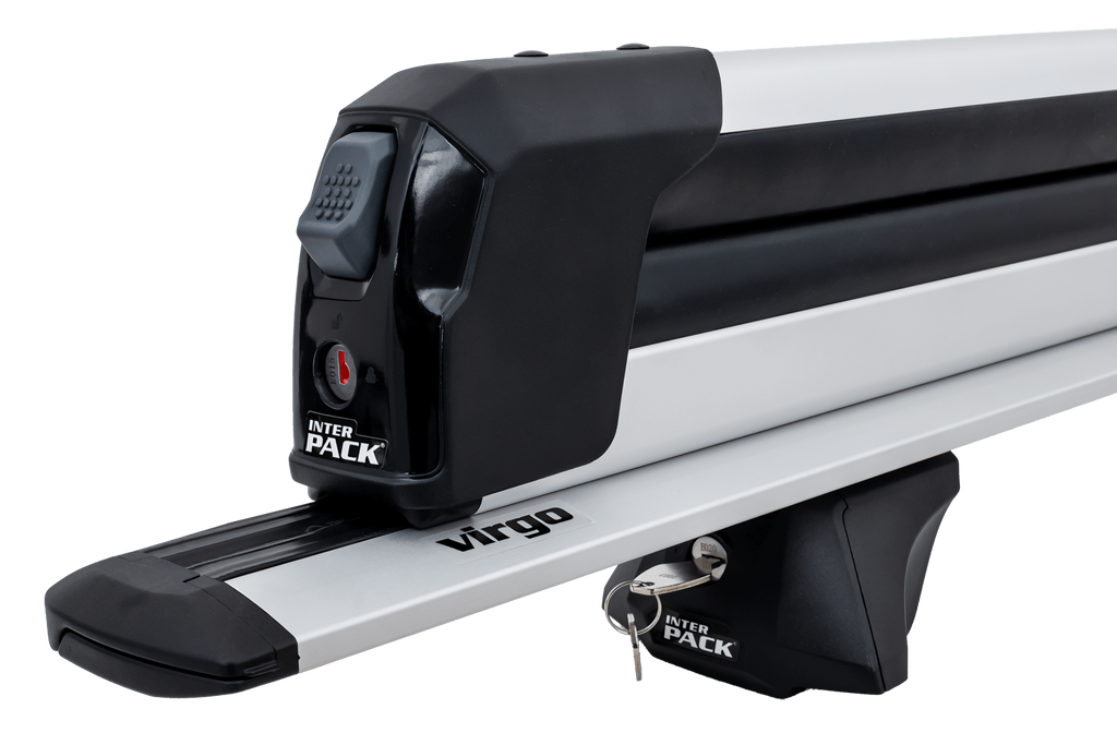 Inter Pack Frostline 4 - uitschuifbare aluminium houder voor 4 paar ski's of 2 snowboards