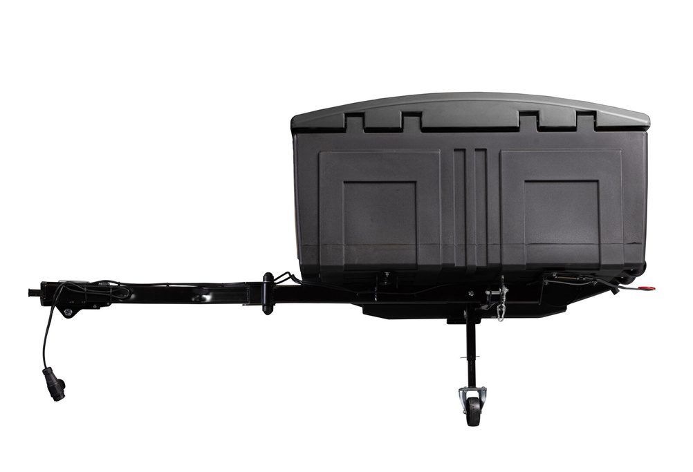 Towbox V3 Camper lang zwart - bagagebox voor op de trekhaak