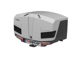 Towbox V3 Grey LED Edition - bagagebox voor op de trekhaak