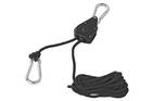 Set van twee ProPlus 320054 staalkabellieren, staalkabeltakel met ratel, 2,5 m, 68 kg