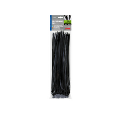 LAMPA kabelbinders 70038 zwarte kabelbinders 30 cm 100 stuks.