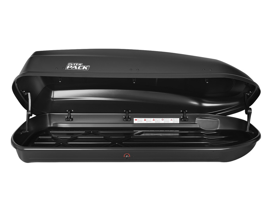 Inter Pack Torino dakkoffer, matzwart