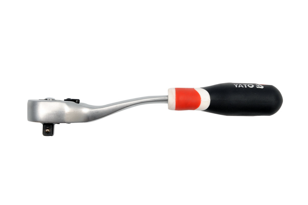 YATO YT-0730 gebogen ratelsleutel 1/4" lengte 155 mm