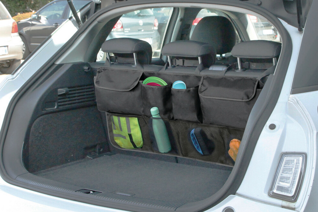 LAMP Multi-Pocket DeLuxe auto-organizer voor kofferbak, rugleuning 88x46cm