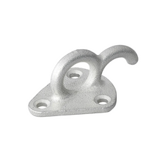ProPlus 342157 metalen zijhaak met oogje voor het vastzetten van dekzeilen en spanbanden voor aanhangers.