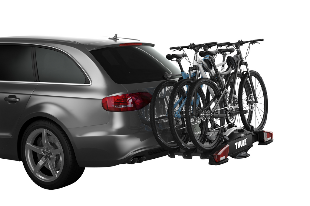 Thule VeloCompact - fietsendrager voor op de trekhaak, geschikt voor 3 fietsen (926002)