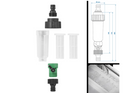 ProPlus 150770 kraan-/slangwaterfilter met universele aansluiting en extra filter.