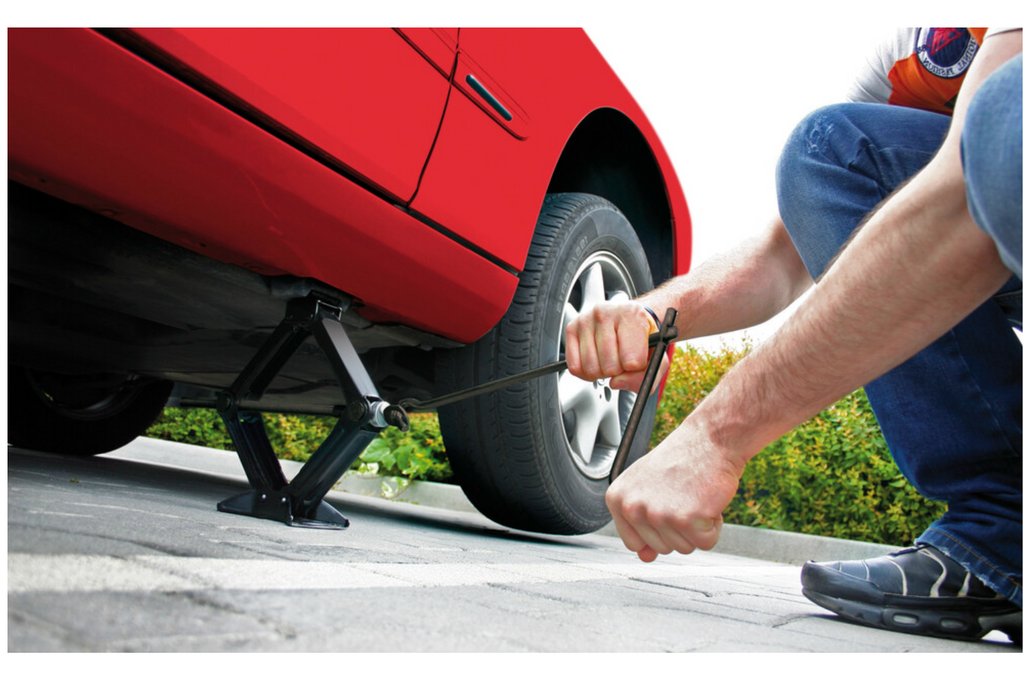 Trapeziumvormige krik LAMPA autokrik 2T