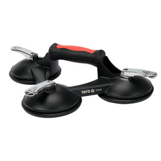 YATO YT-37237 glashouder met drie zuignappen, 125 mm, 190 kg