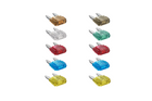 ProPlus 490371S mini-zekeringen met mesje, gemengd 12V/24V, set van 10 stuks.