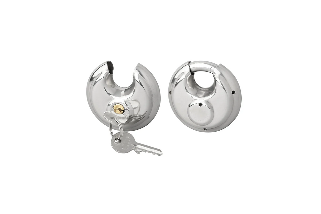 Set van twee ronde hangsloten ProPlus 341319S, schijfsloten, 70 mm