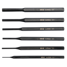Set van 6 parallelle ponsen YATO YT-47121