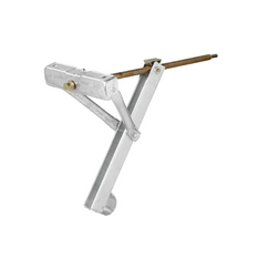 ProPlus 361501 uitschuifbare hoeksteunstabilisator voor aanhanger van 500 kg, 457 mm