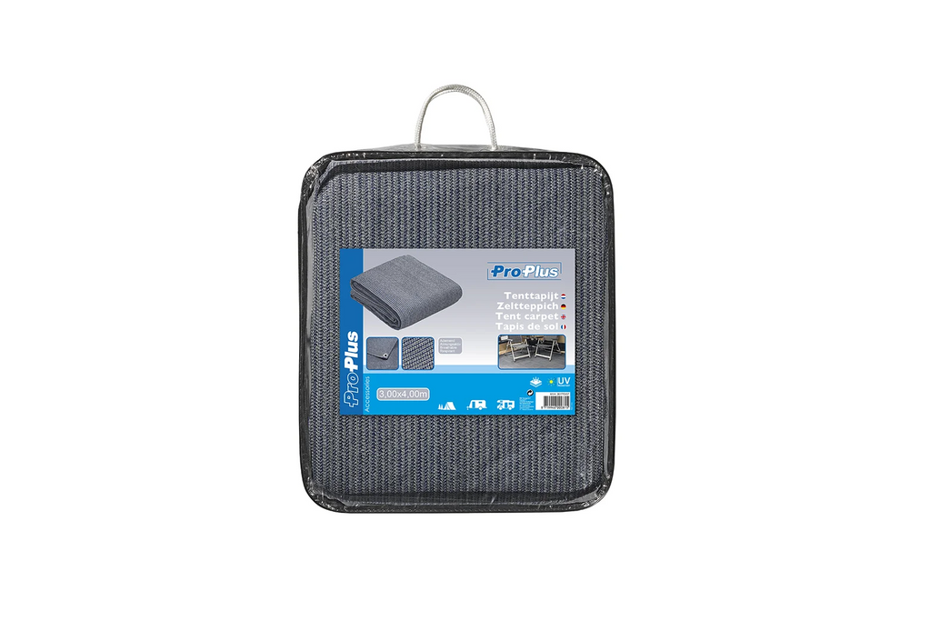 ProPlus 361770V07 vloermat grijs tapijt voor camper/tentluifel 3x4m
