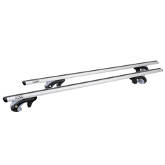  Eco Alubase 135 - universele aluminium dakdrager met rails en sloten