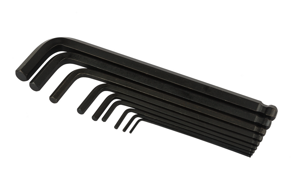STANLEY inbussleutels, kogelkop zeskantsleutels 1,5-10 mm, 9 stuks.