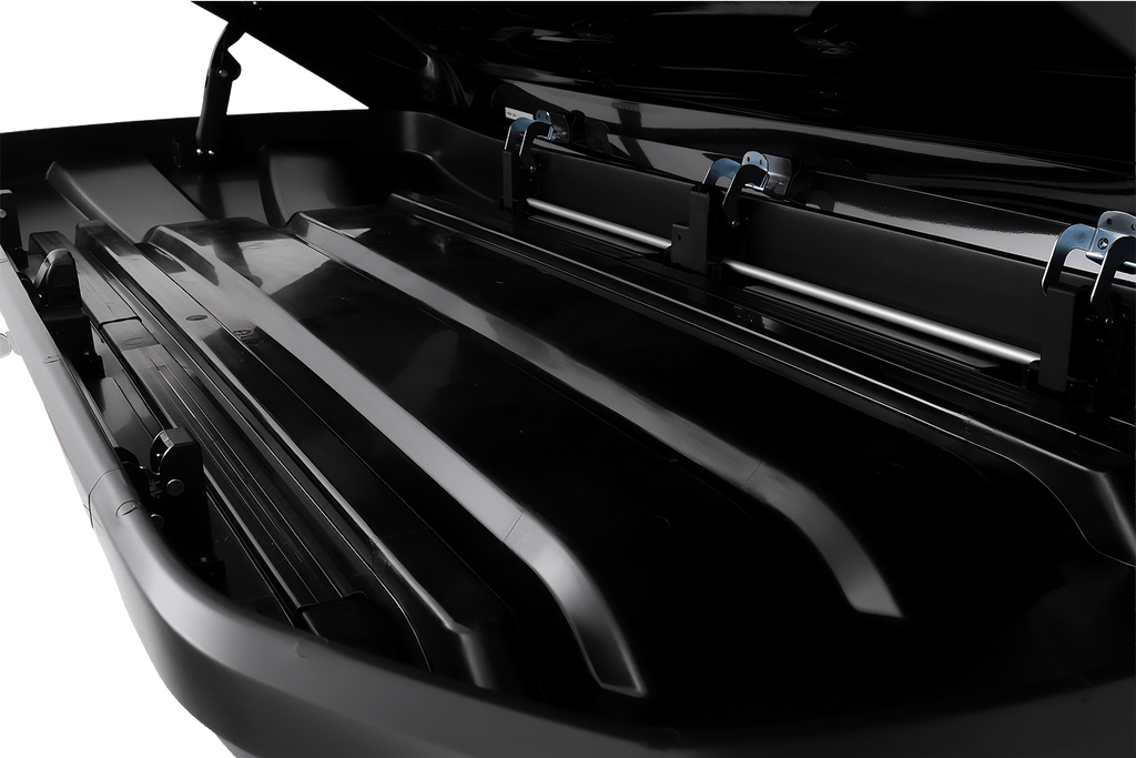 Inter Pack Skugga L 660 dakkoffer, glanzend zwart