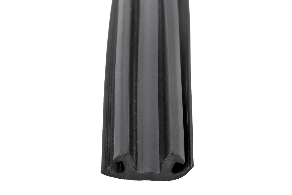 Rubberen afdekking/afdichting (onderkant) voor aluminium balk - G3 CL 127 cm