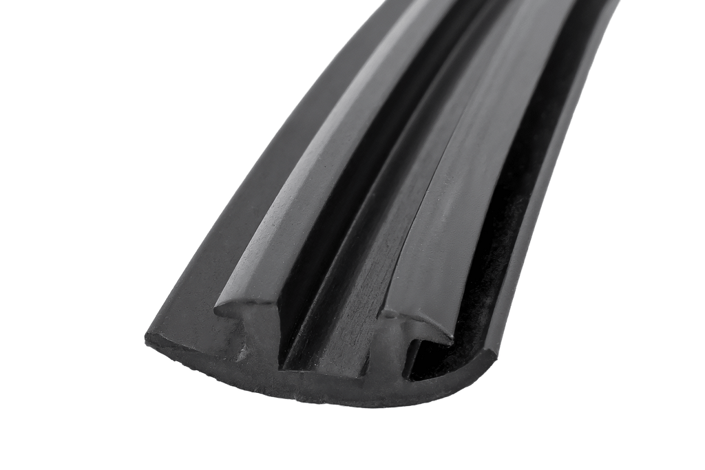 Rubberen afdekking/afdichting (bovenkant) voor aluminium balk - G3 CL 127 cm