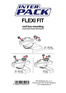 Flexi Fit universele klemmen (set van 4) - dakkoffermontage