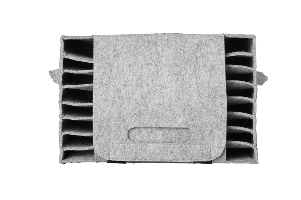 ProPlus 761475V01 camper bordenhouder, vilt, voor 10 borden