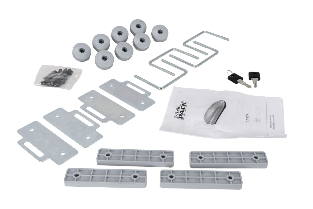 Inter Pack Torino dakkoffer, matzwart