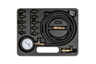 YATO YT-73031 oliedrukmeter, 12-delige set.