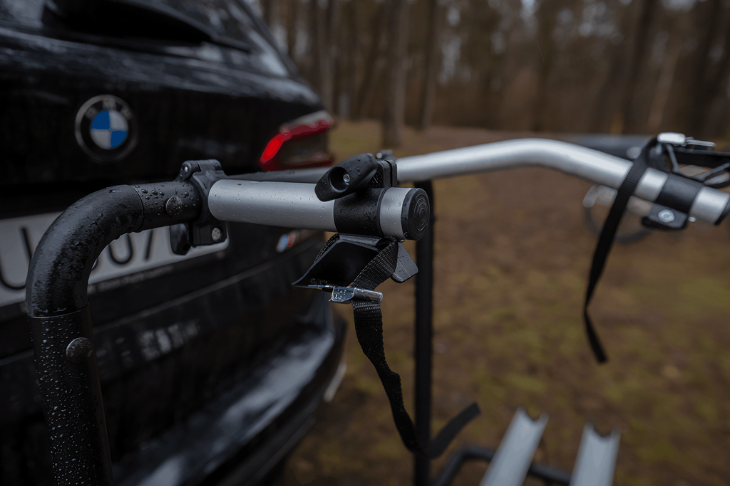 Inter Pack Re-Cargo trekhaakplatform + adapter voor het vervoeren van 2 fietsen