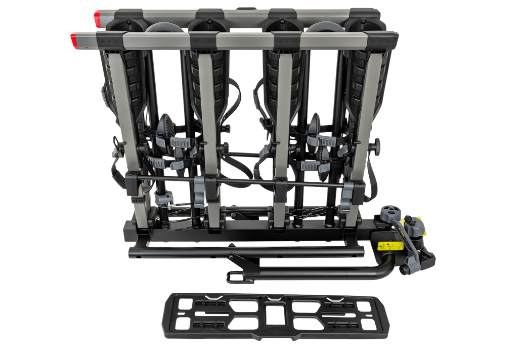 Inter Pack New Spider 4 - fietsendrager voor op de trekhaak, geschikt voor 4 fietsen