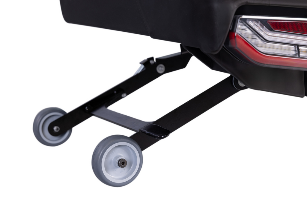 Towbox Alpha urban zwart - bagagebox voor montage op de trekhaak