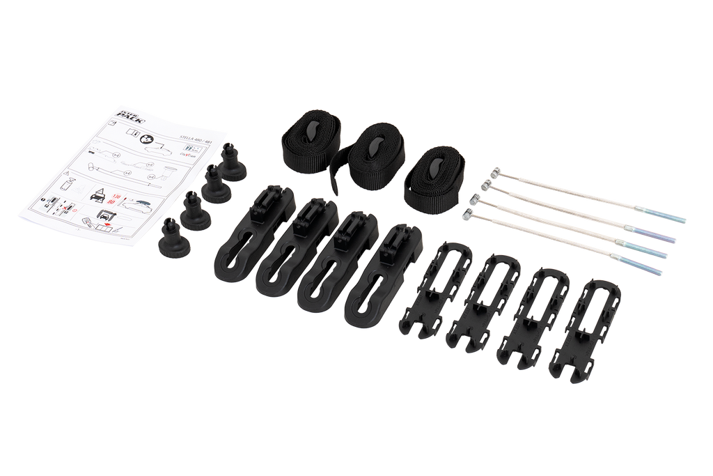 Inter Pack Stella 480 dakkoffer zwart kevlar (flexi fit G2)