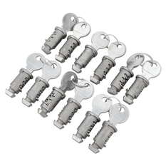 Set universele sloten en sleutels (12 stuks)