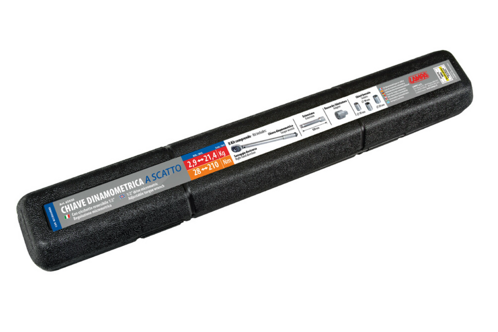 Momentsleutel LAMPA 1/2" 28-210 Nm autowielsleutel