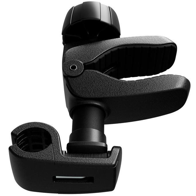 Korte C-beugel voor Peruzzo fietsendragers (zwart)