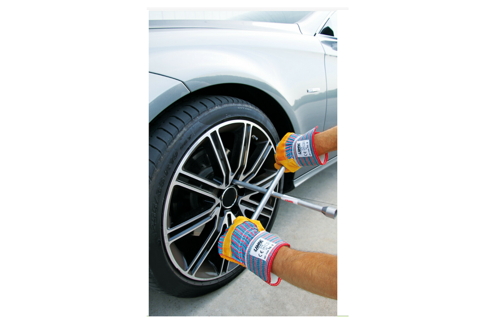 LAMPA Shammy werkplaatshandschoenen, leren handschoenen maat 9