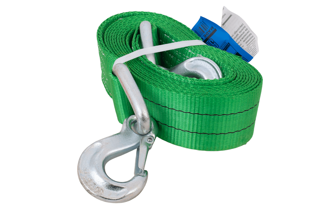 Sleepkabel met haken HILLS sleepkabel 5m/60mm/6t groen