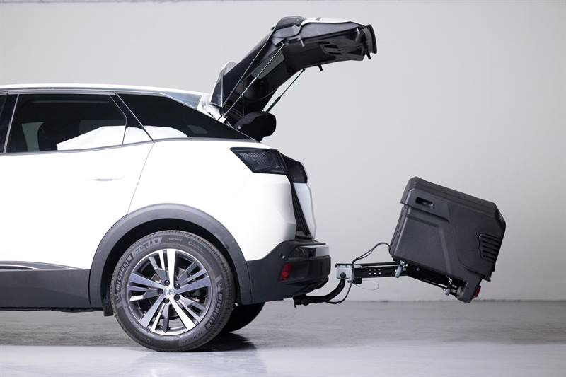 Towbox EVO urban black - bagagerek voor op de trekhaak